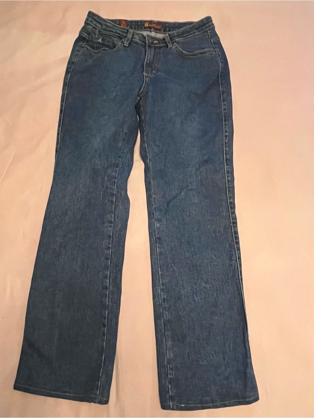 Aura Women's Regular Rise Boot-Cut Jeans in Blue